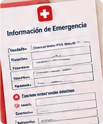 Vista previa del PDF: Hoja de información de emergencia